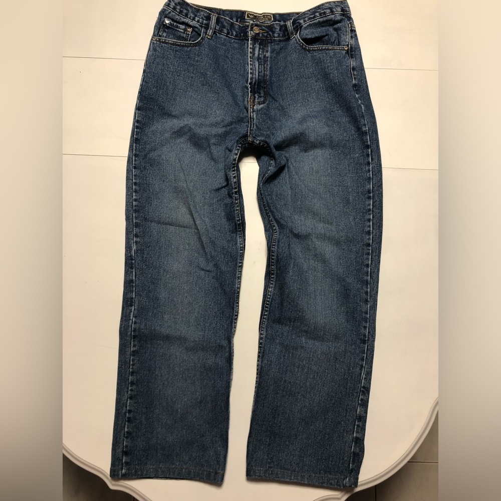 Armani Jeans Relaxed Fit blue jeans
